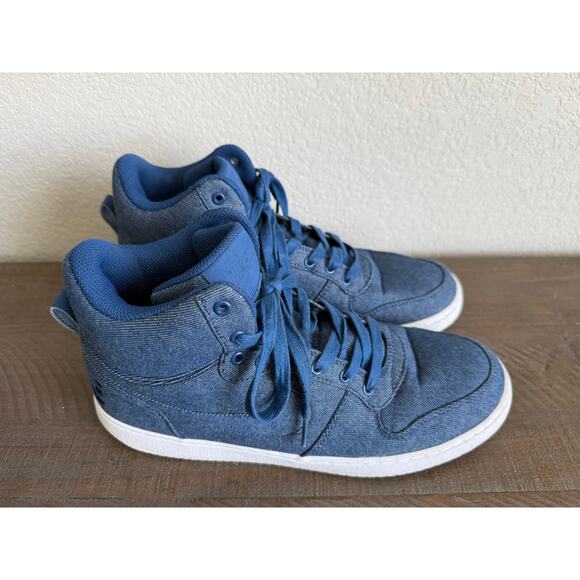 Nike Court Borough High Tops Size 11.5 Premium Mid Denim Blue Men Sneakers main image 5